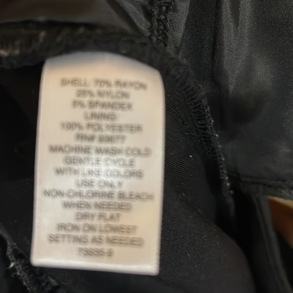 Liz Clairborne black pants size 18 - Picture 9 of 9